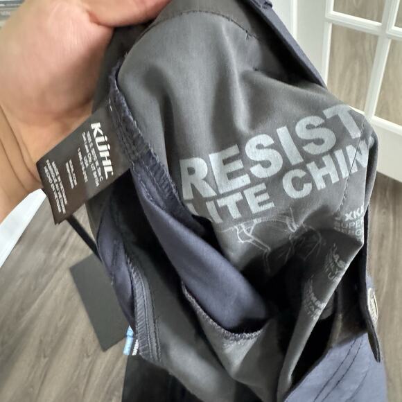 Kuhl Resistor Lite Abrasive Resistant Pirate Blue Tapered Chino Pants 40x 30 NEW - Picture 7 of 7